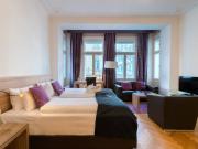 Charming design apartment with stylish colour scheme