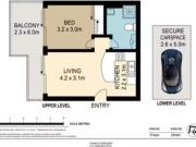 Nice 1/70 Lang Parade, Auchenflower QLD 4066