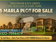5 Marla Plot for Sale in DHA Phase 8 Ivy Green Lahore |...