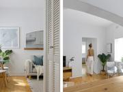 Chic harbourfront Art Deco apartment fully furnished