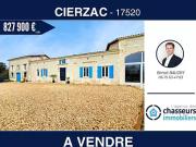 Cierzac 17520 Achat / Vente maison 11 pièces t11 piscine...