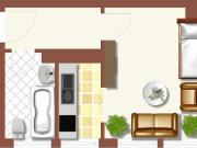 City Appartement ca. 25,60m² mit Duschbad optionale...