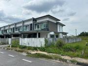 City Garden Double Storey Terrace Corner New House