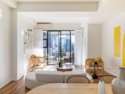 City views and warehouse proportions in 'Delano'