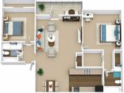 City West 2 Bedroom Apartment for Rent at 701 Gilmer Rd,...