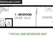 Cityland 1 bedroom unit Pre selling