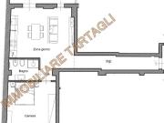 CIVILE ABITAZIONE LUNGARNO FERRUCCI 7 GAVINANA bilocale 61mq