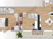 CIVILE ABITAZIONE NOVOLI trilocale 66mq