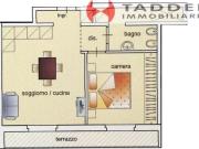 CIVILE ABITAZIONE PIAZZA BUONARROTI VINGONE bilocale 44mq