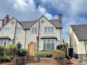 Clarence Road, Four Oaks, 3 Bedroom Semi detached