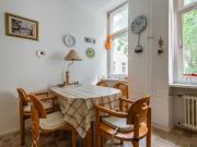 classic old Berlin building with antique furnishing,...