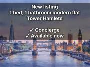 Clyde Square, London E14, 1 bed flat to rent, £2,000 pcm...