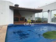 Cobertura 320mÂ², com 4 quartos sendo 2 suites, 4 vagas...