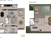 Cobertura 3 quartos 291 m² Lagoa Rio de Janeiro