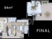 Cobertura com 2 dormitórios à venda, 131 m² por R$...