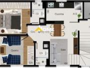 Cobertura à venda, 2 quartos, 1 suíte, 2 vagas, Brasil...