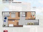 Cobertura à venda 2 quartos 1 suíte 2 vagas Centro São...