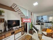 Cobertura à venda, 2 quartos, 1 suíte, 3 vagas, Santa...