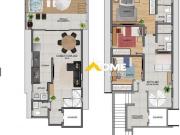 Cobertura à venda, 3 quartos, 1 suíte, 2 vagas, Tirol...