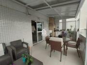 Cobertura com 3 Boqueirão em Santos