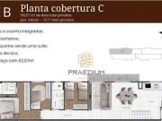 Cobertura com 3 dormitórios à venda, 97 m² por R$...