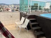 Cobertura com 3 quartos e 3 vagas no Bela Vista