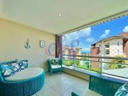 Cobertura com linda vista mar e 5 dormitórios no Porto...