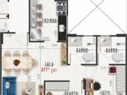 Cobertura de 4 quartos, 161m² no bairro Jardim Glória,...