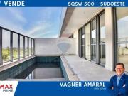 COBERTURA DUPLEX 4 QUARTOS SQSW 500 SUDOESTE ACEITA IMÓVEL