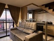 Cobertura Duplex c/Elevador 88M² 1Dormitorio 1Vaga.Santo...