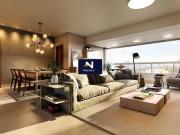 Cobertura duplex com 256 m², 4 quartos, 4 vagas e lazer...