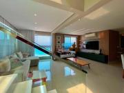 Cobertura Duplex com 3 dormitórios, Vista mar, Piscina à...