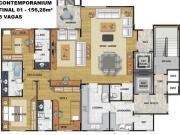 Cobertura Duplex Com 3 Suítes 4 Vagas De Garagem 300 m²...