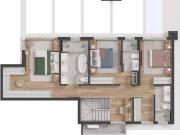 Cobertura duplex com 3 suítes no bairro Alto da Glória PR