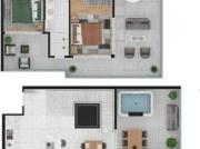 Cobertura duplex com 3 suítes no bairro Ecoville PR