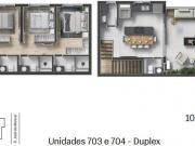 Cobertura duplex com 3 suítes no bairro Juvevê PR