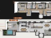 Cobertura Duplex com 3 suítes no Bigorrilho PR