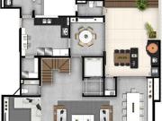 Cobertura Duplex com 455 m², com 6 vagas, Pronto para...