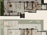 Cobertura Duplex com 4 suítes no Cabral PR