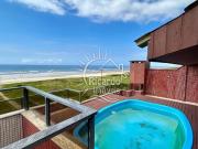 COBERTURA DUPLEX COM PISCINA FRENTE MAR EM SANTA T
