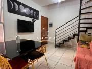 Cobertura duplex no Diamante com 2 Qts e 1 vaga coberta