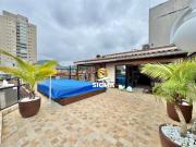 Cobertura em Jardim Belmar, Guarujá/SP de 200m² 3...