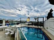 Cobertura em Jardim Três Marias, Guarujá/SP de 202m² 3...