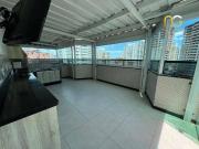 Cobertura em Vila Caiçara, Praia Grande/SP de 115m² 3...