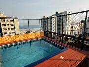 Cobertura em Vila Guilhermina, Praia Grande/SP de 137m²...