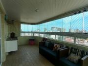 Cobertura em Vila Guilhermina, Praia Grande/SP de 163m²...