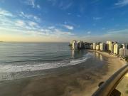 Cobertura frente mar com varanda gourmet vista mar e...