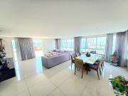 Cobertura linear pituba 4/ vista mar, goumet e piscina