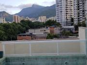 Cobertura para aluguel possui 100 metros quadrados com 1...