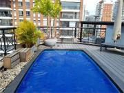 Cobertura para Locação em São Paulo/SP Itaim Bibi 3 Quartos